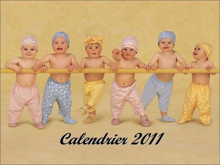 Calendrier 2011.