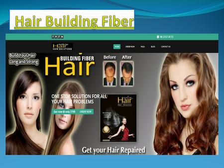 Hair Building Fiber Hair Building Fibers Hair Building Fibers is the best ayurvedic natural product for Men and Women. Every people are suffering with.