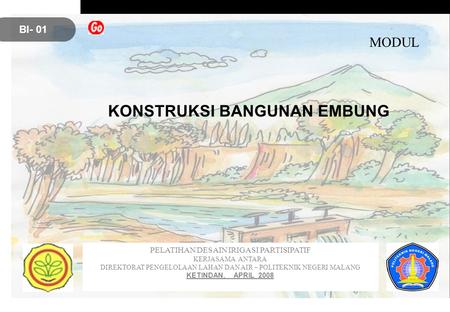 KONSTRUKSI BANGUNAN EMBUNG