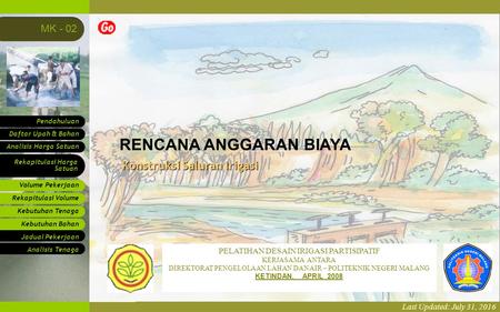 RENCANA ANGGARAN BIAYA