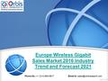 Europe Wireless Gigabit Sales Market 2016 Industry Trend and Forecast 2021 Phone No.: +1 (214) 884-6817  id: