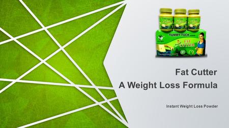 Instant Weight Loss Powder A Weight Loss Formula Fat Cutter.