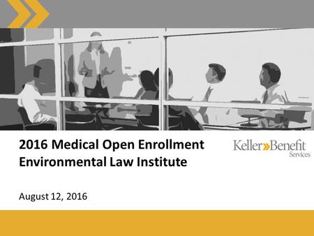 Environmental Law Institute | Open Enrollment 2016 | Slide 1 2016 Medical Open Enrollment Environmental Law Institute August 12, 2016.