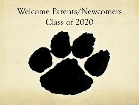 Welcome Parents/Newcomers Class of 2020 AHS Student Services Dean of Student Services – John Hayden A-Da – Mrs. Kite Db-J – Mrs. Stallworth K-Q – Ms.