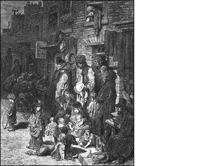 Working Class Life in Victorian London In the nineteenth century there were developments in technology that meant many people stopped working on the land.