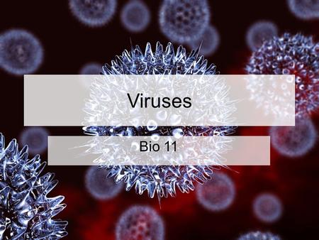 Viruses Bio 11. Examples The flu Common cold Ebola Mono HIV Polio Hepatitis B.