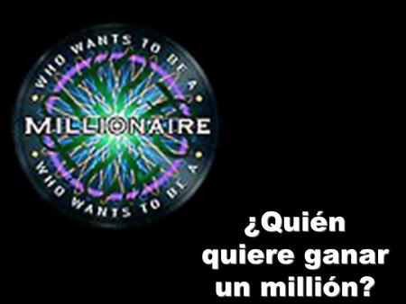 ¿Quién quiere ganar un millión?. €100 Como pizza B – I like pizza. A – I eat pizza. C – I don’t like pizza. D – I eat crisps.