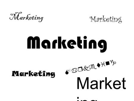 Marketing . Research methods and Results.