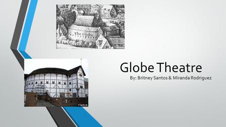 Globe Theatre By: Britney Santos & Miranda Rodriguez.