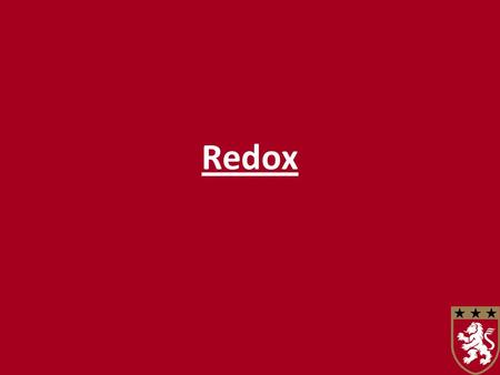 Redox. Electrochemical Cells The movement of electrons in a redox reaction can be used to generate a useful electric current. The principle is to separate.