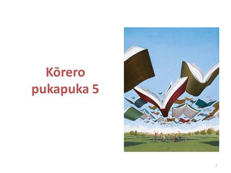 Kōrero pukapuka 5 1. Outline Reading list survey [5 mins] Reading list survey Essay question / purpose criteria – include references structure 2.