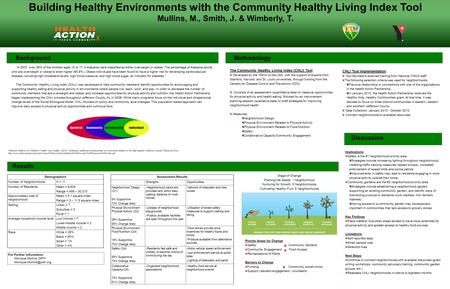 Priority Areas for Change Safety Community Gardens Community Engagement Food Access Revitalizations of Parks Barriers to Change Funding Community social.