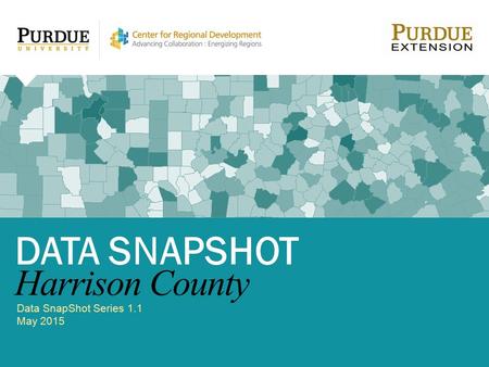 Data SnapShot Series 1.1 May 2015 DATA SNAPSHOT Harrison County.