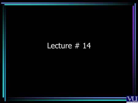 Lecture # 14. RS – 232C Standard Standard for physical dimensions of the connectors. PC (DTE) Modem RS – 232C Cable Connected via serial port (DCE)