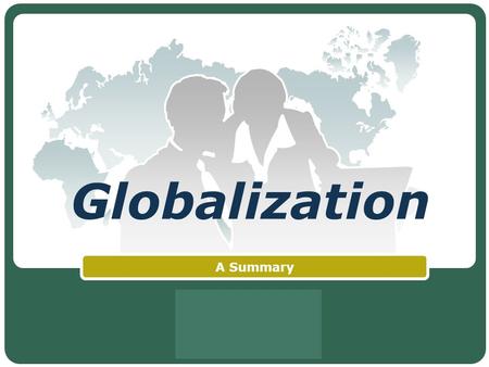 LOGO Globalization A Summary. Contents BRIC Nations Overview Russia India China Brazil.