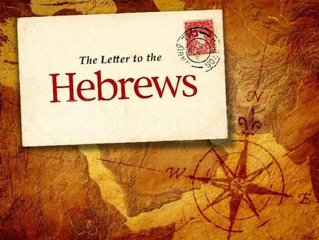 1:1 In the past God spoke to our ancestors through the prophets at many times and in various ways, 1:2 but in these last days he has spoken to us.