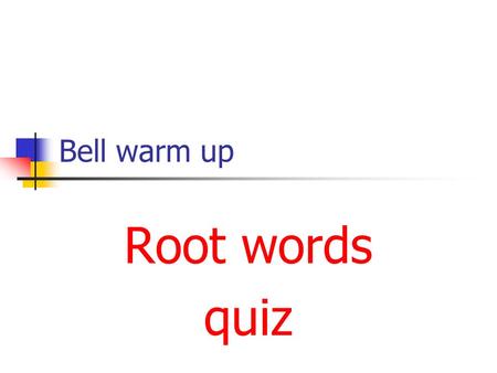 Bell warm up Root words quiz YouTube - Beautiful Human Body Under Microscope YouTube - Beautiful Human Body Under Microscope YouTube - The Life InSide.