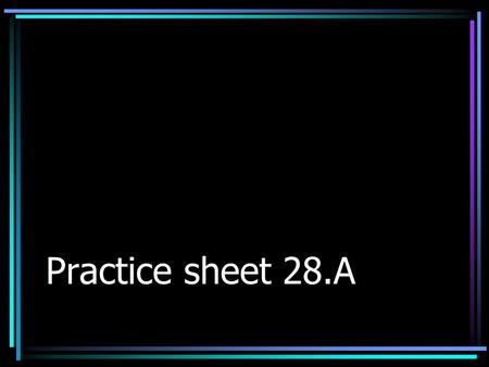 Practice sheet 28.A. Use a “Classifier F” to show small round objects like buttons or coins: “CL:F” THINK vs KNOW HOW (version 1) vs HOW (version 2)