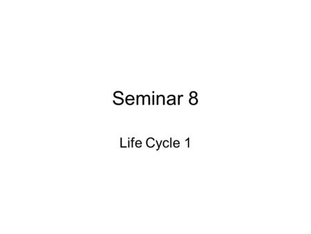 Seminar 8 Life Cycle 1. Rita's Pregnancy Rita is 33. She is 5 feet 5 inches tall and currently weighs 145 pounds This is 7 pounds above her pre-pregnancy.