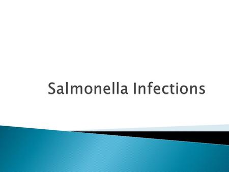 Infections of poultry with salmonellae can be grouped into two categories Nonmotile serotypes S. pullorum and S.gallinarum Which are generally host-specific.