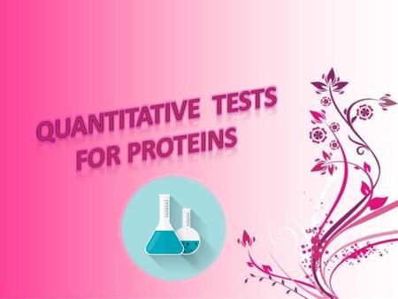 For routine use, the biuret procedure is simple to perform, producing a stable color that obeys Beer's Law. UV-Vis Spectroscopy is primarily used.