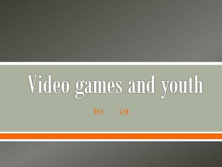 .  Video games are controlled electronic, interactive games with vibrant colours, sound effects, and complex graphics played on a computer, a console,