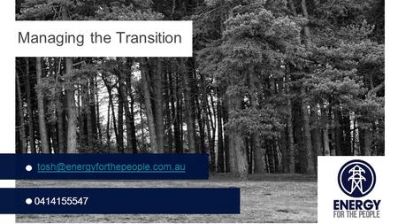 Managing the Transition 0414155547.