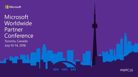 Cloud opportunity Top Azure scenarios for Services Providers Partner success stories Business imperatives & Enabling your success.