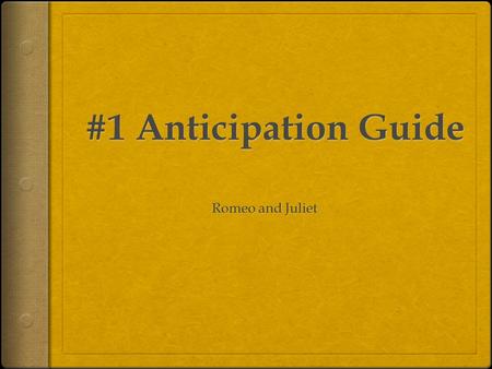 Directions  For each of the following statements, compose one well-written sentence reacting to the statement.  In your notebook: 1)Write down the statement.