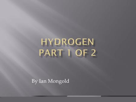 By Ian Mongold.  Energy Issues  World’s oil supplies are running out  World’s demand for fossil fuels  Degradation of the environment  What does.