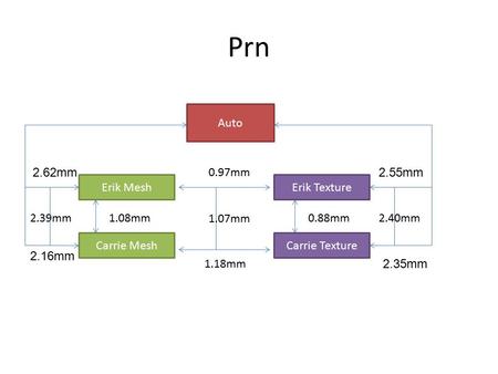 Prn Auto Erik Mesh Carrie Mesh Erik Texture Carrie Texture 2.40mm0.88mm 1.08mm 1.18mm 2.39mm 0.97mm 1.07mm 2.55mm 2.35mm 2.62mm 2.16mm.