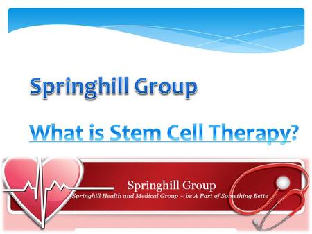 We have been hearing about this stem cell lately but does everyone know about what this really is? According to medical researchers, stem cell treatments.