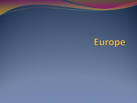 Geography (nb: strange names) Families Indo-European: most primary branches Greek (Hellenic) Italic (> Romance) Celtic Germanic Balto-Slavic Albanian.