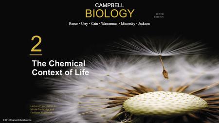 CAMPBELL BIOLOGY Reece Urry Cain Wasserman Minorsky Jackson © 2014 Pearson Education, Inc. TENTH EDITION CAMPBELL BIOLOGY Reece Urry Cain Wasserman Minorsky.