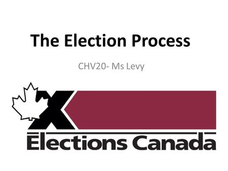 The Election Process CHV20- Ms Levy. Why do we have elections so often?! 1. it makes the government accountable to the people 2. provides opportunities.