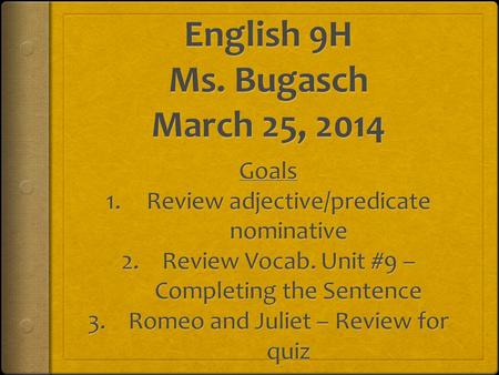 FFW  Take out homework: Vocab. and Summary Worksheet  Trade summary sheets with a neighbor, fill in information your partner may be missing or correct.