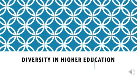 DIVERSITY IN HIGHER EDUCATION The mission of Concordia University is to prepare Christian leaders for the transformation of society. The mission impacts.