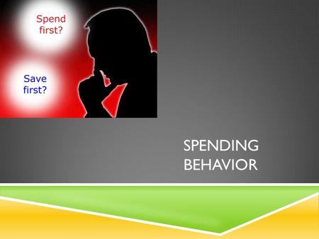 SPENDING BEHAVIOR. IF I HAD A MILLION DOLLARS     $ 1,000,000 