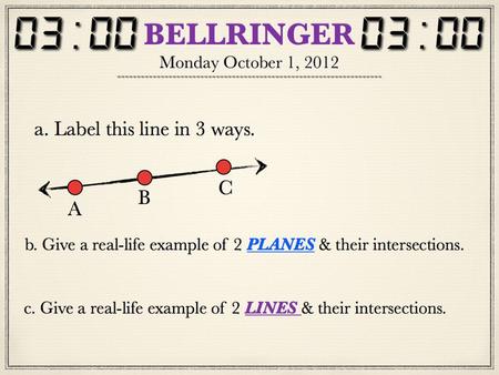  Test on Friday!  Testing tomorrow in Advisory.  Benchmark Charts!