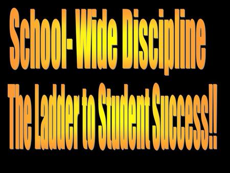 “Where there is little discipline, There is little to no achievement!!!” Major Chaos!!!!!