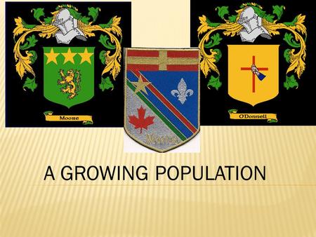 A GROWING POPULATION.  In 1870, the U.S. population was 40 million.  Between 1870 & 1914 around 30 million immigrants moved to America.  By 1914, the.