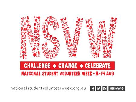 1. Celebrating, promoting & building capacity around student volunteering 2. Encouraging discussion & innovation so that volunteering becomes more creative.