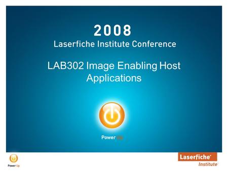 LAB302 Image Enabling Host Applications. Introduction What is the purpose of this class? What will we learn? What will you walk away with?