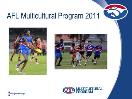 AFL Multicultural Program 2011. THE COMMUNITY CLUB o To introduce Culturally and Linguistically Diverse (CALD) populations to Australian culture through.