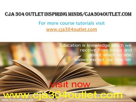 For more course tutorials visit