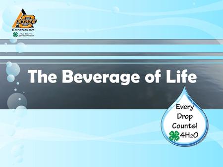 The Beverage of Life. What is odorless, colorless, tasteless, has no calories, but is something we must have to survive? A.Air B.Water C.Chicken Broth.