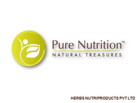 HERBS NUTRIPRODUCTS PVT LTD. Herbs Nutriproducts Pvt. Ltd.(HNPL) was established with a vision to offer a single window solution to all fitness, nutrition,