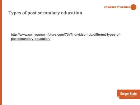 Types of post secondary education  postsecondary-education/