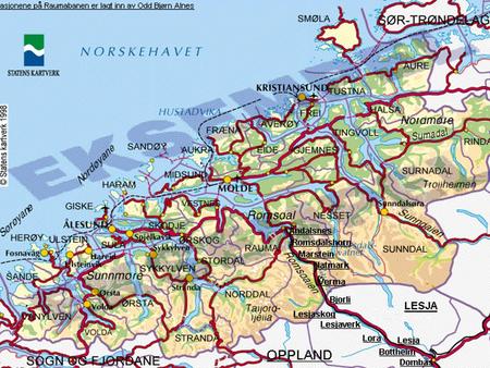 The Facts Norway Norway Møre og Romsdal Møre og Romsdal Romsdal Romsdal Åndalsnes Åndalsnes 1,502 km2 1,502 km2 7,334 7,334.