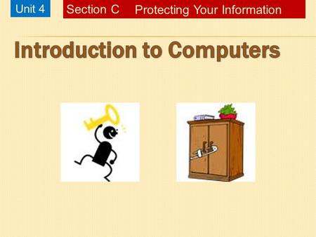 Unit 4 Protecting Your Information Section C. Chapter 1, Slide 2Starting Out with Visual Basic 3 rd EditionIntroduction to ComputersUnit 4C – Protecting.